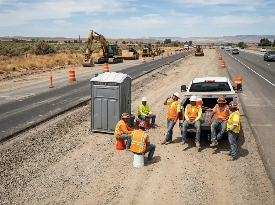 highway-road-construction-crew-007 — frequently asked questions, Porta Potty and Restroom Rentals in Milan, MI
